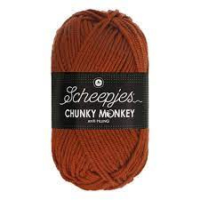 Scheepjes Chunky Monkey / Bruin Rood / 1029