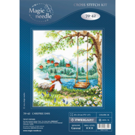 Borduurpakket Carefree Days - Magic Needle     ci-070-042