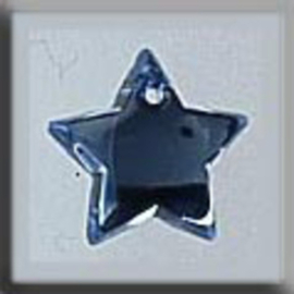Glass Treasures Med. Star-Light Sapphire Bright - Mill Hill mh-12170