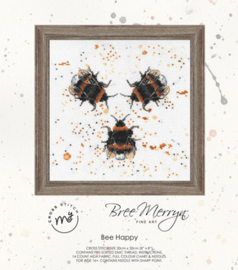 Borduurpakket Bee Happy - Bree Merryn      cwc-bmcs02