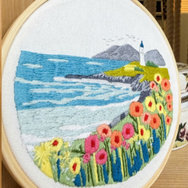 Vrij borduren pakket Wild Coast - Milpoint     mil-e1-009k