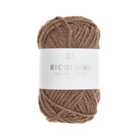 Ricorumi Twinkly Twinkly - 25g - 57,5m - bruin 015
