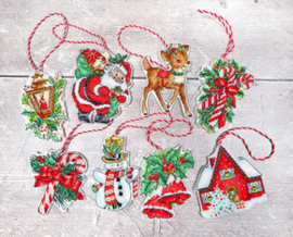 Borduurpakket Christmas Toys Kit nr.1 - Leti Stitch    leti-0966