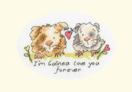 Borduurpakket Eleanor Teasdale - I'm Guinea Love You Forever - Bothy Threads    bt-xgc41