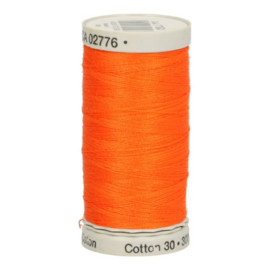 Gutermann naaigaren cotton 30 / 300 meter  1184 / fel oranje