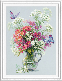 Borduurpakket Phlox and Yarrow - Chudo Igla    ci-100-081