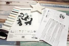 Borduurpakket Cat Constellation - Leti Stitch    leti-l8817