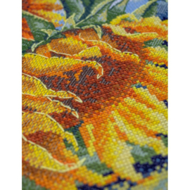Borduurpakket Sunflowers in the Wind - Aine       aine-a1033
