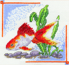 Borduurpakket Goldfish - PANNA    pan-0190-d