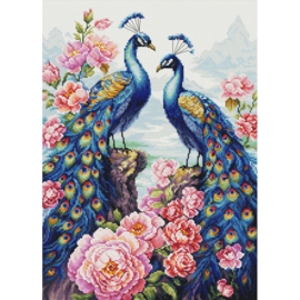 Borduurpakket Harmony Between Us - Luca-S     ls-bu5104