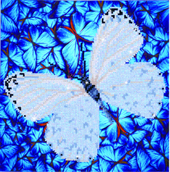 Diamond Dotz Flutterby White - Needleart World    nw-dd05-021