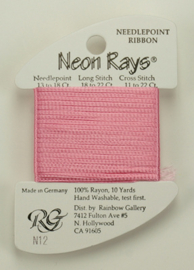 Neon Rays Pink - Rainbow Gallery    rg-n012