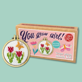 Borduurpakket Matchbox You Grow Girl! - ckc-mb-131