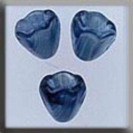 Glass Treasures Small Bell Flower-Marbled Blue - Mill Hill mh-12029