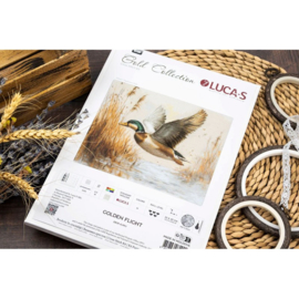 Borduurpakket Golden Flight - Luca-S     ls-b730