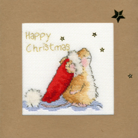Borduurpakket Christmas Cards - Star Gazing - Bothy Threads    bt-xmas20
