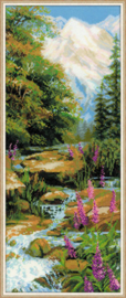 Borduurpakket Mountain River - RIOLIS    ri-1487
