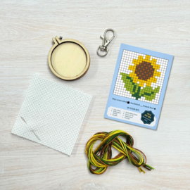 Borduurpakket Matchbox Van Gogh Sunflower - ckc-mb-191