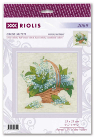 Borduurpakket Forest Lily of the Valley  - RIOLIS   ri-2069