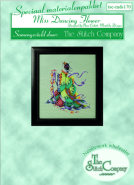 Materiaalpakket Miss Dancing Flower - The Stitch Company    tsc-mds170