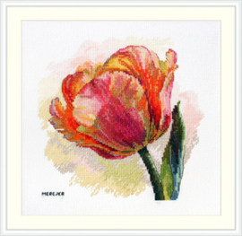 Borduurpakket Parrot Tulip - Merejka     mer-k248