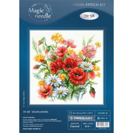 Borduurpakket Wildflowers - Magic Needle    ci-070-058