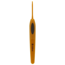 Clover Softgrip Touch haaknaald aluminium 2.25mm / CL 1002