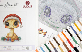 Borduurpakket Christmas Gifts - Luca-S     ls-b1419