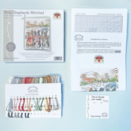 Borduurpakket Hannah Dale - While Shepherds Watched - Bothy Threads      bt-xhd146