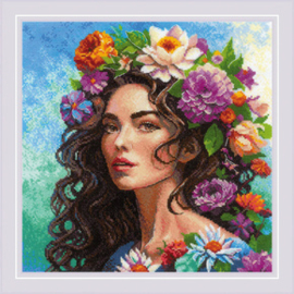 Borduurpakket Floral Muse - RIOLIS      ri-2254