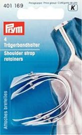 Prym Schouderbandhouders Wit  401 169