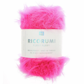 Ricorumi Furry Furry - 25g - 175m - neon roze 014