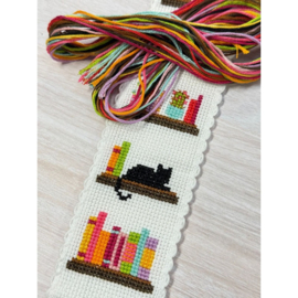Borduurpakket Bookmark Book Lover - ckc-bm-012