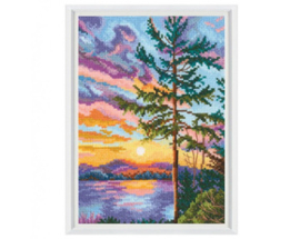 Borduurpakket Sunset Landscape - RTO      rto-m01021