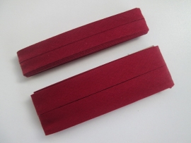 Dox Biaisband 12 mm en 20 mm.  Bordeaux Rood kleurnr. 752 (750)