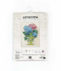 Borduurpakket Hydrangea Blooms - Leti Stitch    leti-l8065