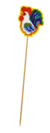 Borduurpakket Rooster Planter - RIOLIS    ri-1582