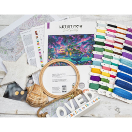 Borduurpakket Celestial Isles - Leti Stitch     leti-l9978