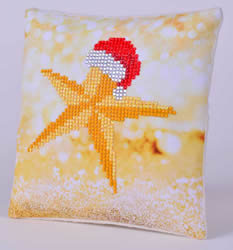 Diamond Dotz Christmas Star Kussentje - Needleart World    nw-ddp02-035