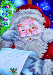 Diamond Dotz Santa's Wish List - Needleart World    nw-dd12-024