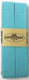 Oaki Doki Tricot de Luxe  / Jersey Biaisband / Aqua 104