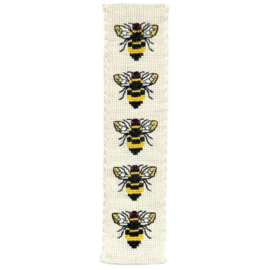 Borduurpakket Bookmark - Buzzy Bees - ckc-bm-014