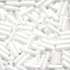 Small Bugle Beads White - Mill Hill   mh-70479