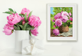 Schilderen op nummer Garden Basket - Collection d'Art  cda-pbn-b133