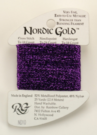Nordic Gold Purple - Rainbow Gallery     rg-nd10