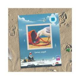 Borduurpakket Curious Seagull - RTO     rto-m01110