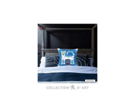 Kussen borduurpakket Dusk Tiger - Collection d'Art    cda-5455