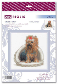 Borduurpakket Yorkshire Terrier - RIOLIS    ri-2152