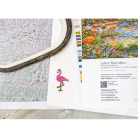 Borduurpakket Wild Africa - Leti Stitch    leti-l9941