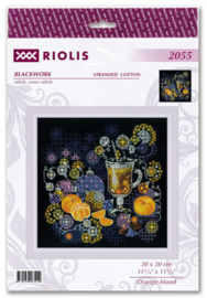 Borduurpakket Orange Mood  - RIOLIS  ri-2055